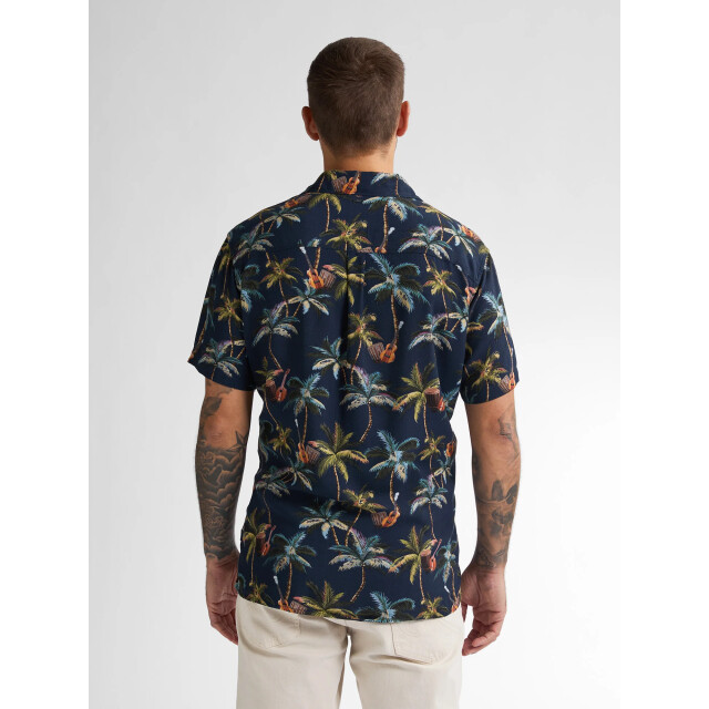 Petrol Industries Heren overhemd m-1050-sis441 5178 navy blue Petrol M 1050 SIS441 5178NavyBlue large