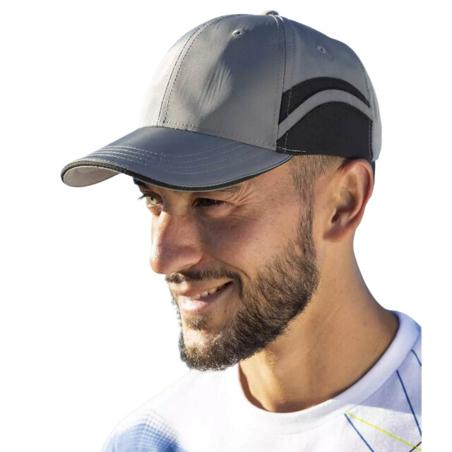 Atlas For Men Heren microvezel baseball cap (set van 2) UTAF1992_blackgrey large