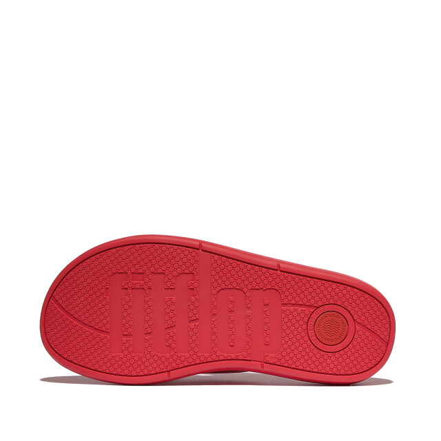 FitFlop Iqushion d-luxe padded leather toe-post sandals JB6 large