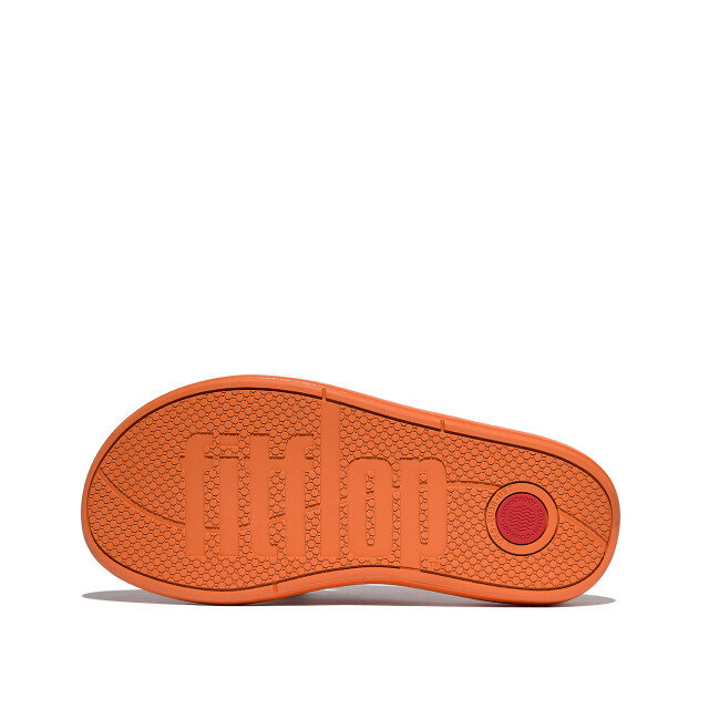 FitFlop Iqushion d-luxe padded leather toe-post sandals JB6 large