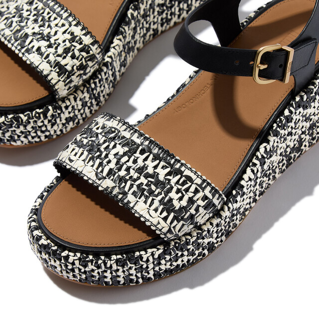 FitFlop Platfforms woven wedge ankle-strap sandals JG1 large
