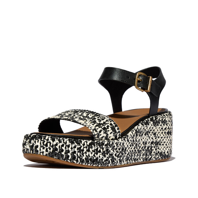 FitFlop Platfforms woven wedge ankle-strap sandals JG1 large
