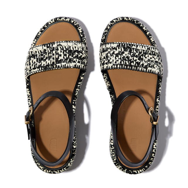 FitFlop Platfforms woven wedge ankle-strap sandals JG1 large