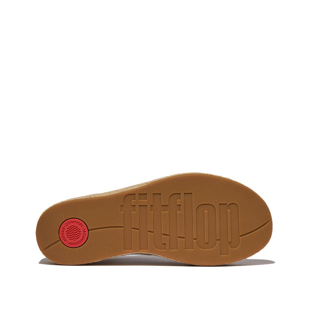 FitFlop Platfforms espadr. leather fisherman wedge sandals JF5 large