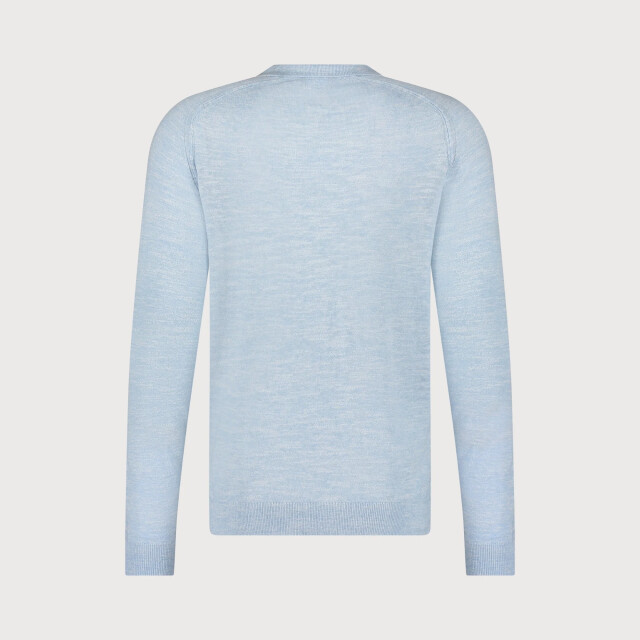 Blue Industry De knitted lange mouw polo met ritssluiting | KBIS25-M23 large