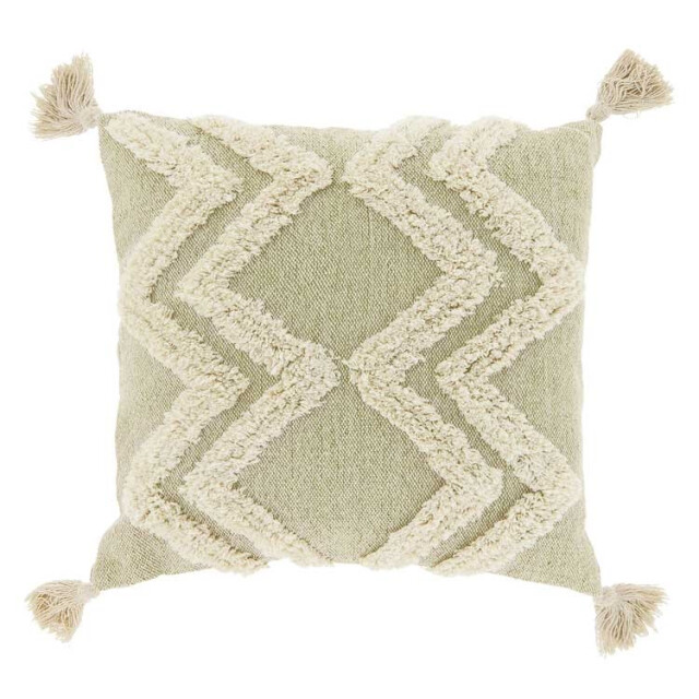 Unique Living sierkussen dahlia moss green -45x45cm 2996390 large