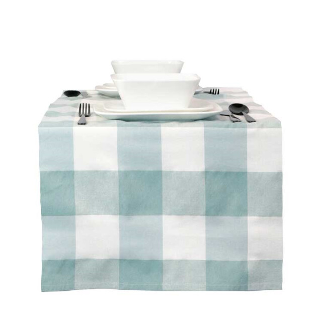 Unique Living tafelloper kristi beach blue -45x150cm 2996611 large