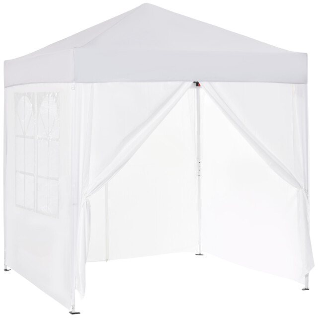 4goodz Outsunny partytent paviljoen 2x2 m met 4 zijwanden - 3173385 large