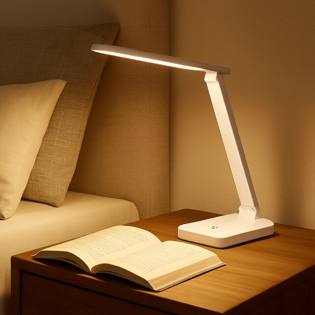 Casa di Elturo Opvouwbare led leeslamp – oplaadbaar – 3 lichtsterktes – touch-bediening – – 2833142 large