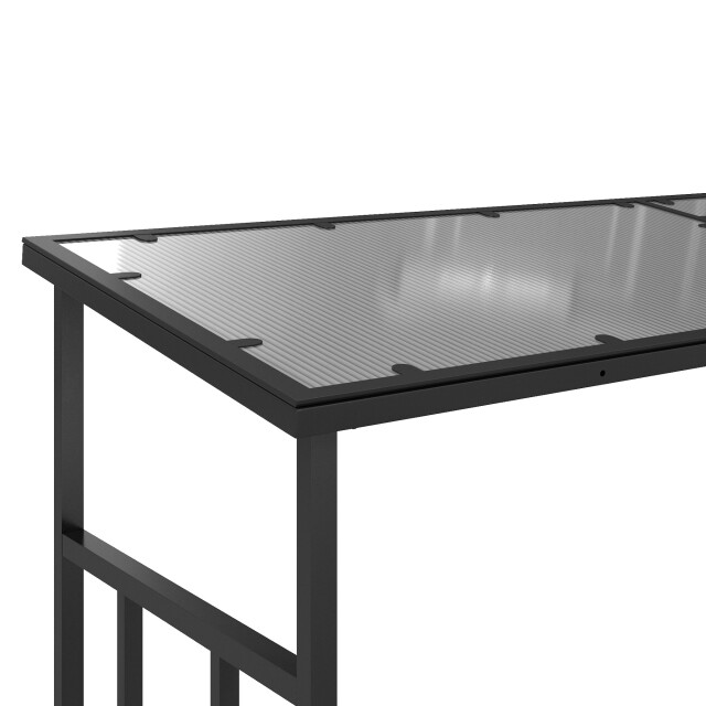 4goodz Outsunny haardhoutrek xl 185 cm met waterdichte hoes, houtopslag tot 3173219 large