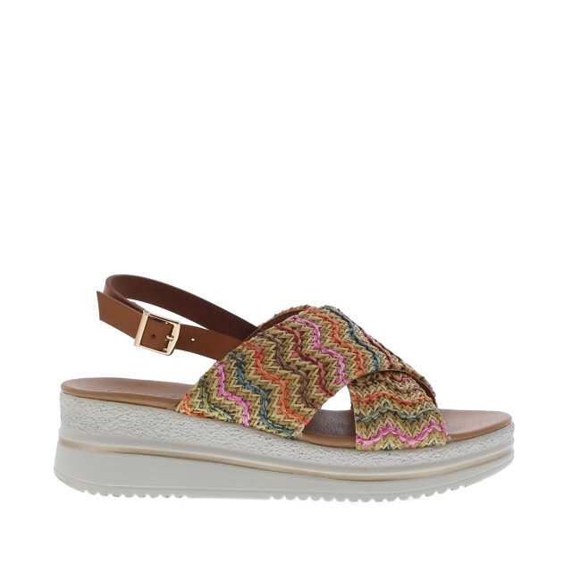 Lisa&jo Wikje-1 plateau multi | dames | maat: | imitatieleer 110000 large