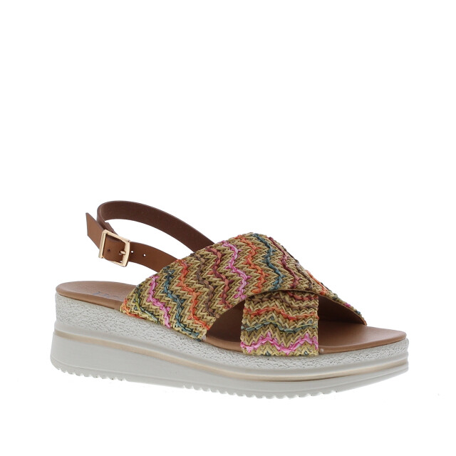 Lisa&jo Wikje-1 plateau multi | dames | maat: | imitatieleer 110000 large