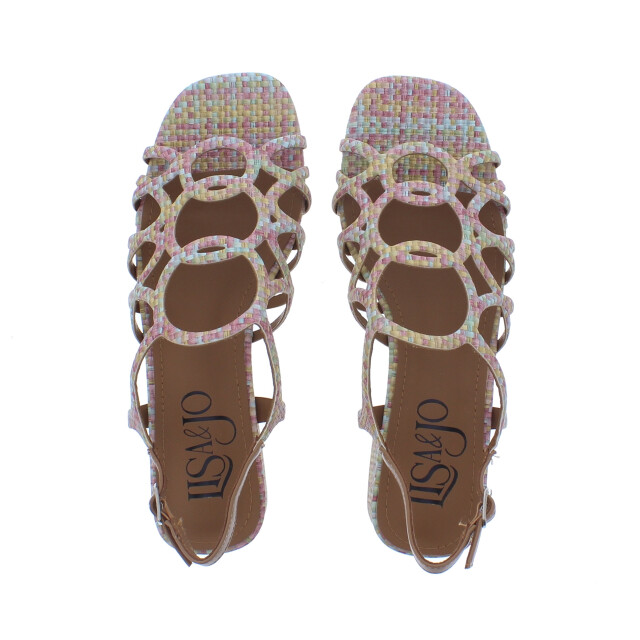 Lisa&jo Wanita multi sandaal | dames | maat: | imitatieleer 110038 large