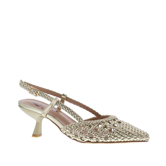 Lisa&jo Waqi-1 vlecht slingback | dames | maat: | imitatieleer 110043 large