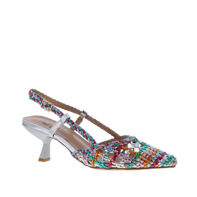 Lisa&jo Waqi vlecht slingback | dames | maat: | imitatieleer 110042 large
