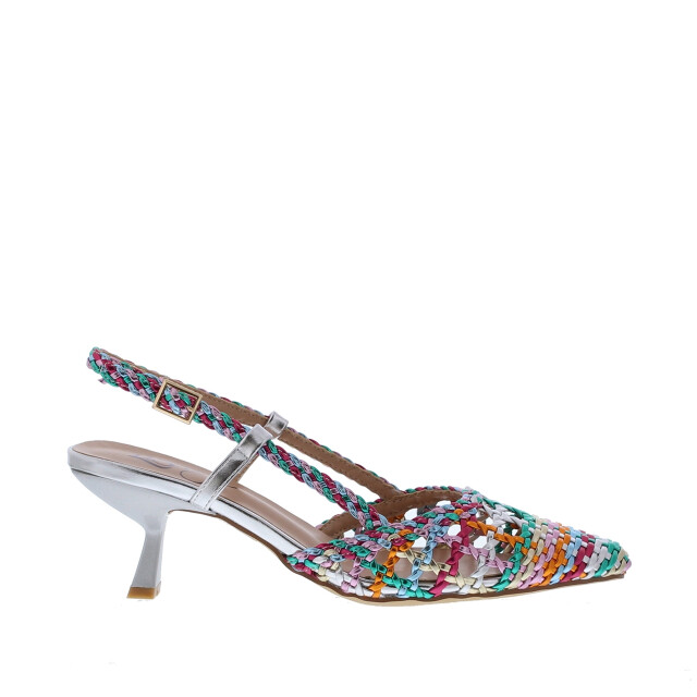 Lisa&jo Waqi vlecht slingback | dames | maat: | imitatieleer 110042 large