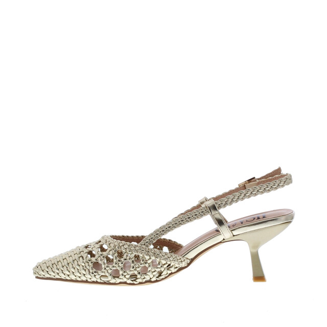 Lisa&jo Waqi-1 vlecht slingback | dames | maat: | imitatieleer 110043 large