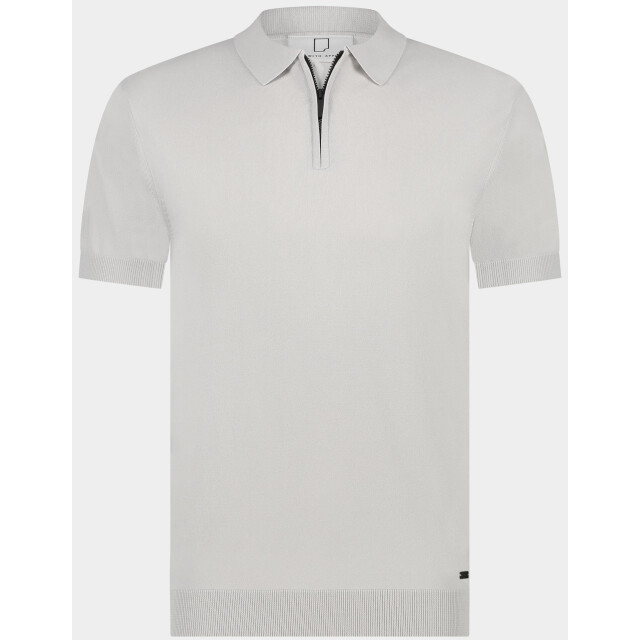 Born with Appetite Polo korte mouw dan knitted polo 25108da31/920 mist 186877 large
