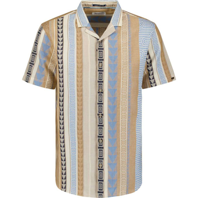 No Excess Shirt short sleeve revers collar mu cloud 27490344-130 large