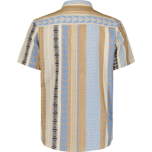 No Excess Shirt short sleeve revers collar mu cloud 27490344-130 large