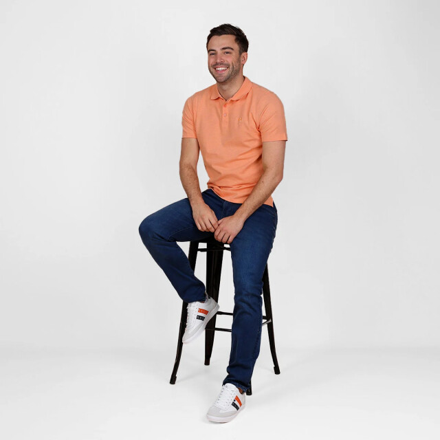 Q1905 Polo shirt willemsdorp licht melange QM2653935-328-1 large