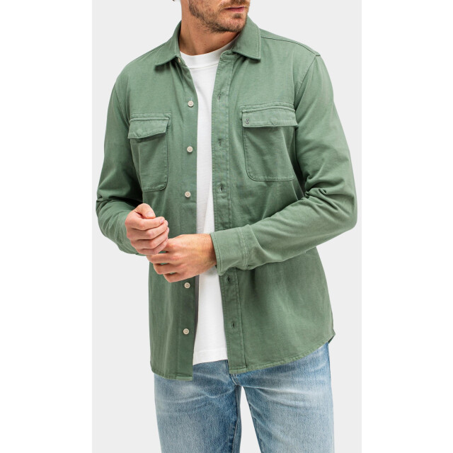 Butcher of Blue Overshirt finn pocket jersey overshirt m2514021/792 184869 large