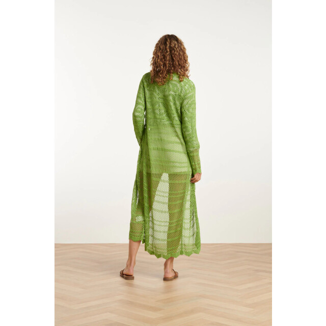 Smashed Lemon 25094 licht maxi cardigan | 25094-500-XXL large