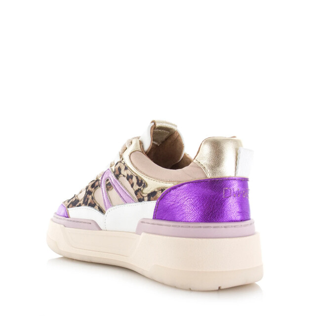 DWRS Label Dwrs walton leopard sneakers sand lage sneakers dames B11387-01 8361 large