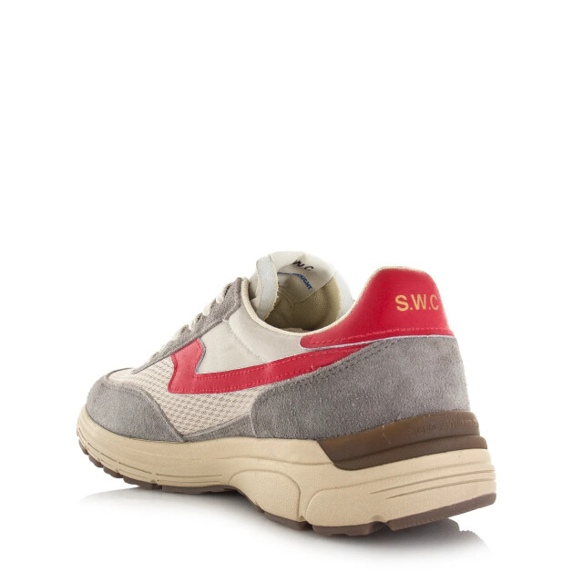 Stepney workers club S.w.c osier s-strike geo-merged grey red lage sneakers unisex YP04551 large