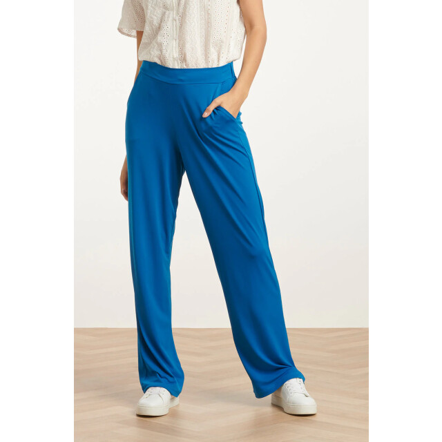 Smashed Lemon 25174 cobalt stretch broek | 25174-650-L large