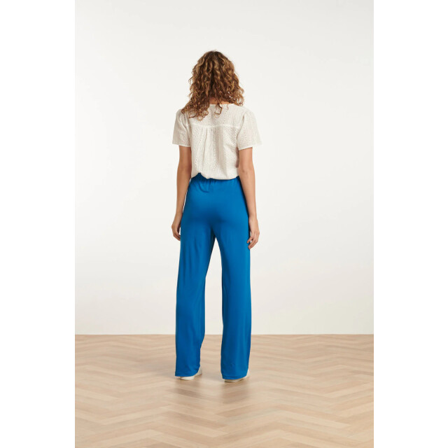 Smashed Lemon 25174 cobalt stretch broek | 25174-650-L large
