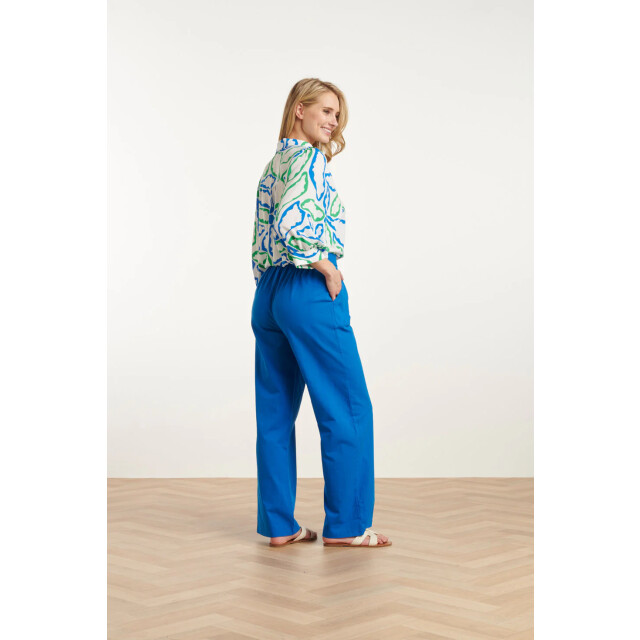 Smashed Lemon 25177 linnen broek | 25177-650-3XL large