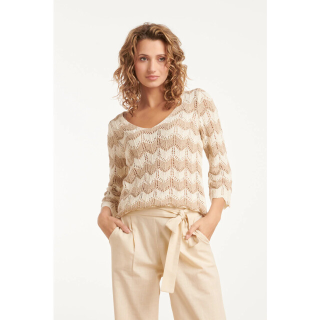 Smashed Lemon 25220 e zigzag crochet top | 25220-010-720 large