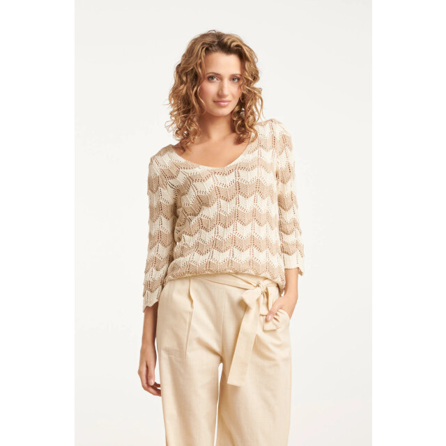 Smashed Lemon 25220 e zigzag crochet top | 25220-010-720 large