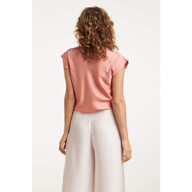 Smashed Lemon 25212 waterfall satijn top | 25212-421-XS large