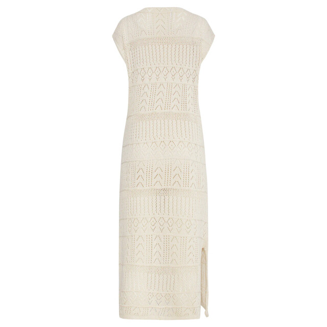 Smashed Lemon 25214 off crochet midi jurk | 25214-010-4XL large