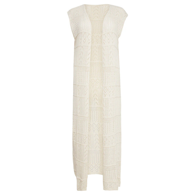 Smashed Lemon 25216 crochet midi cardigan | 25216-010-XL large