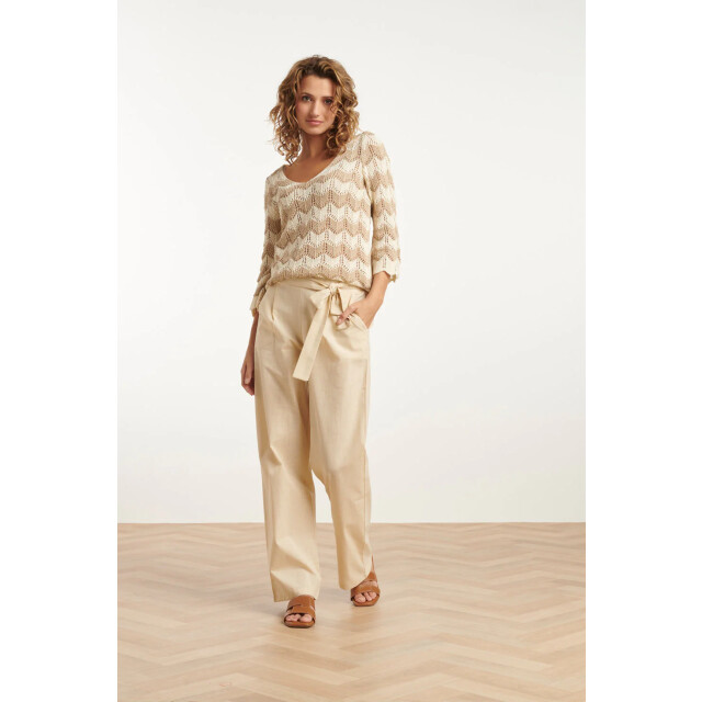 Smashed Lemon 25220 e zigzag crochet top | 25220-010-720 large