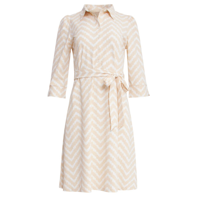Smashed Lemon 25244 offwhite zigzag geprinte jurktravelkwaliteit | 25244-010-720 large