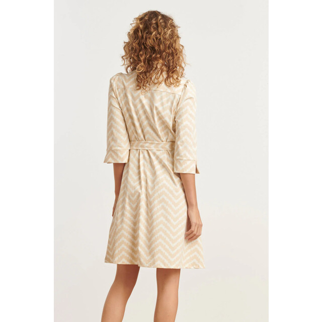 Smashed Lemon 25244 offwhite zigzag geprinte jurktravelkwaliteit | 25244-010-720 large