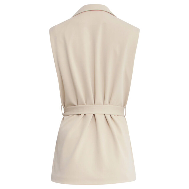 Smashed Lemon 25273 stretch gilet met riem | 25273-720-4XL large