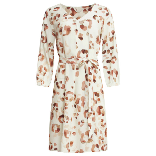 Smashed Lemon 25163 korte jurk met dierenprint-tinten | 25163-720-998 large