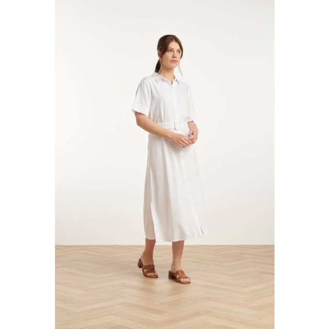 Smashed Lemon 25150 te linnen shirtjurk | 25150-000-XL large