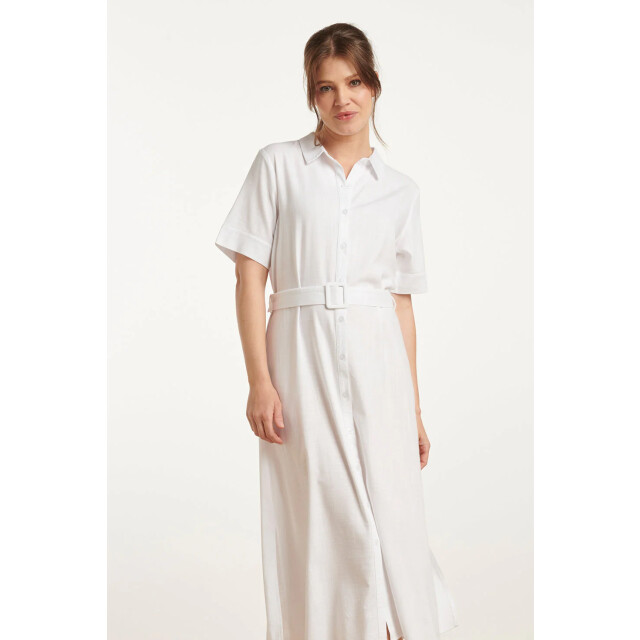 Smashed Lemon 25150 te linnen shirtjurk | 25150-000-XL large