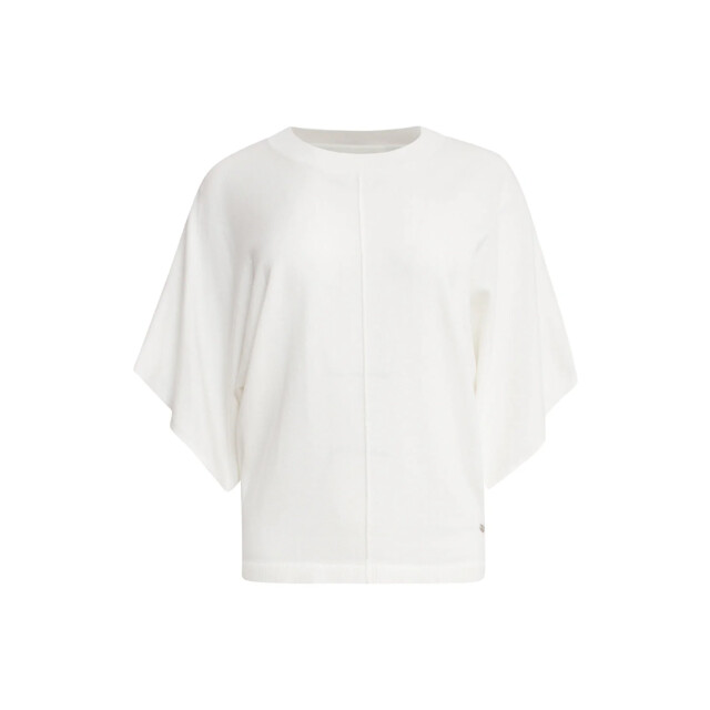 Smashed Lemon 25103 off- loose knitted top met 3/4 kimono mouwen 25103-010-M large