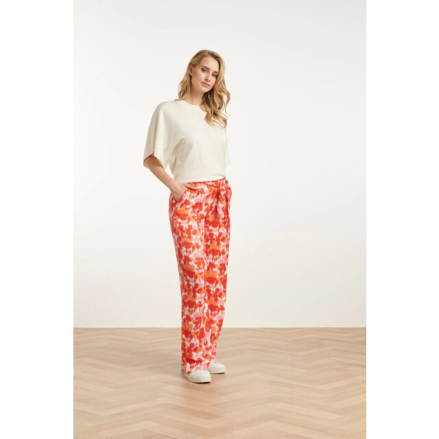 Smashed Lemon 25103 off- loose knitted top met 3/4 kimono mouwen 25103-010-M large