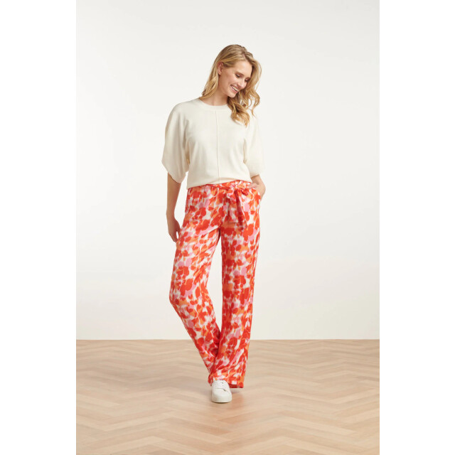 Smashed Lemon 25103 off- loose knitted top met 3/4 kimono mouwen 25103-010-M large