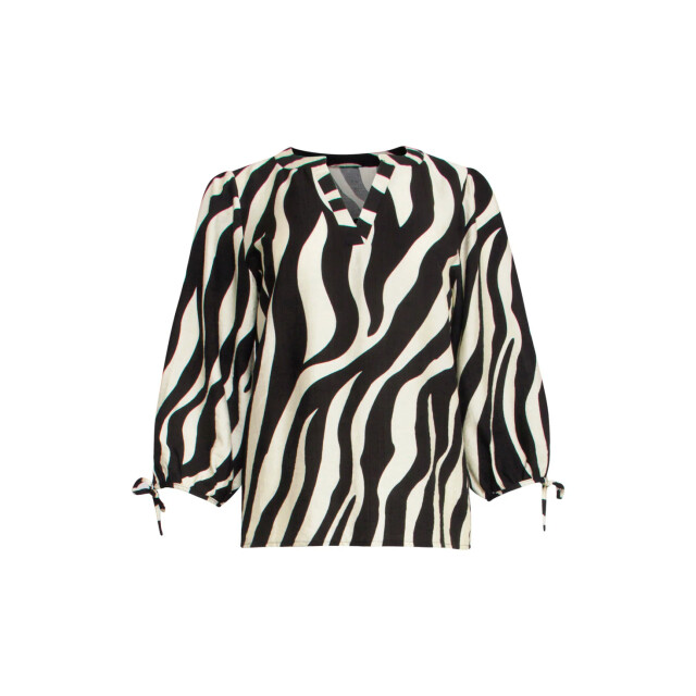 Smashed Lemon 25076 e zebra print top | 25076-010-999 large