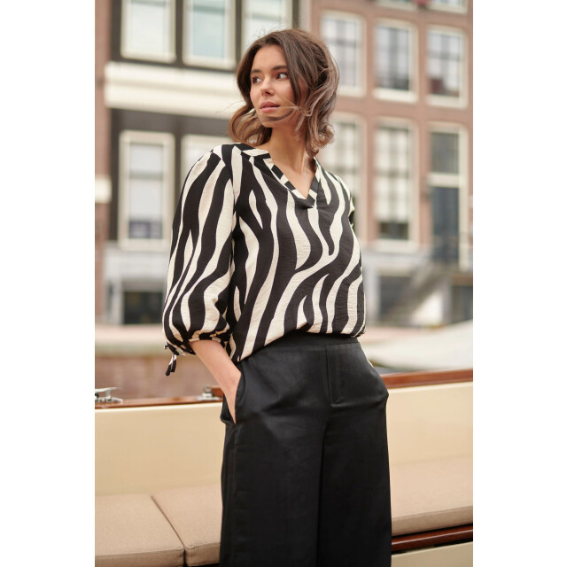 Smashed Lemon 25141 e rayon satin broek | 25141-999-4XL large
