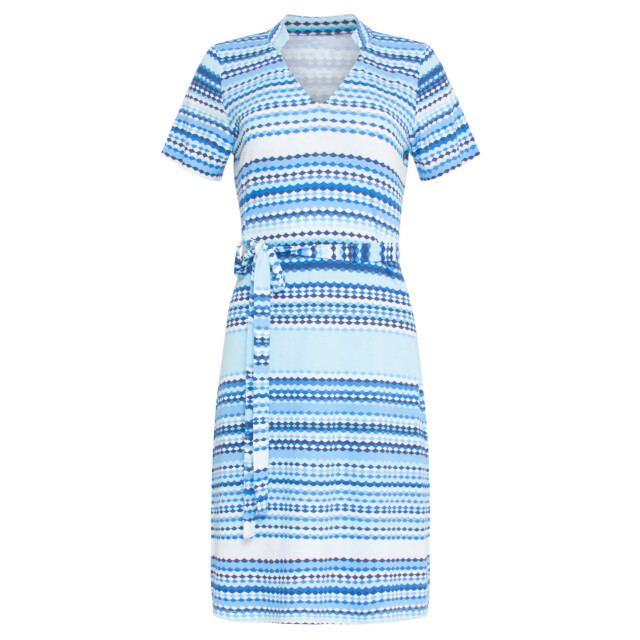 Smashed Lemon 24361 dames korte jurk met grafische print | light 24361-600-626 large
